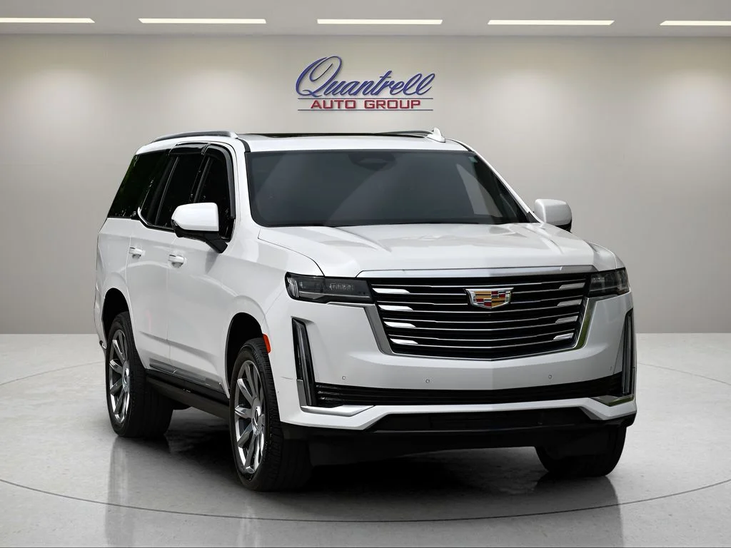 Used 2023 Crystal White Tricoat Cadillac 4WD Premium Luxury Platinum image 2