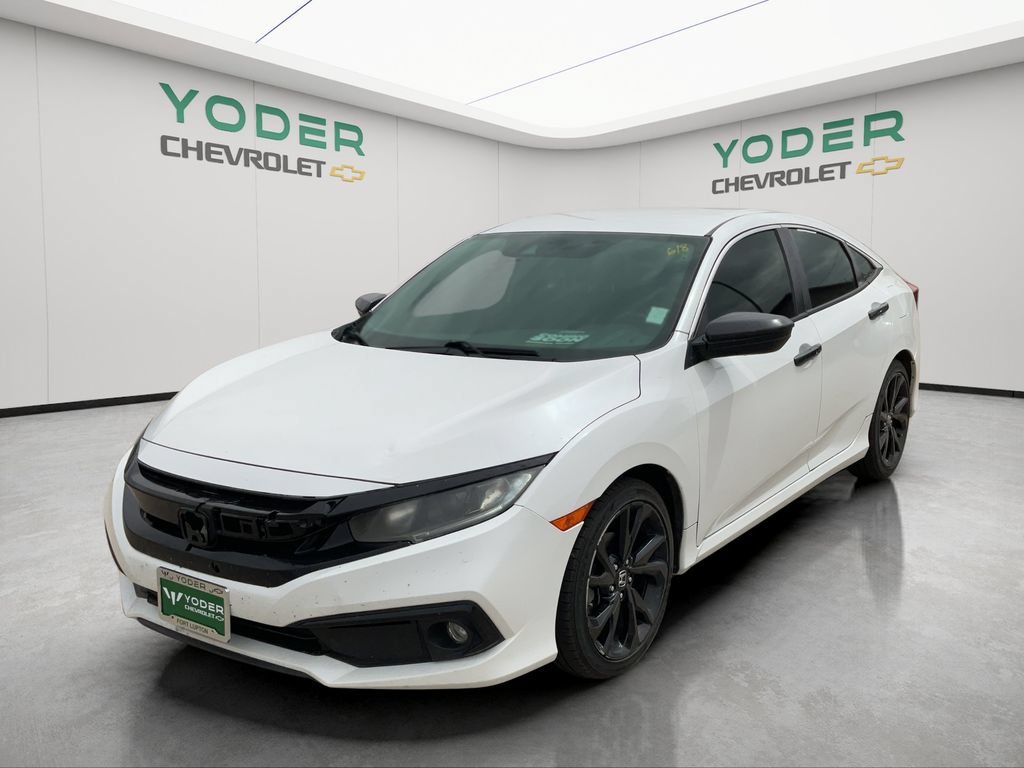 Used 2020 White Honda Sport image 46