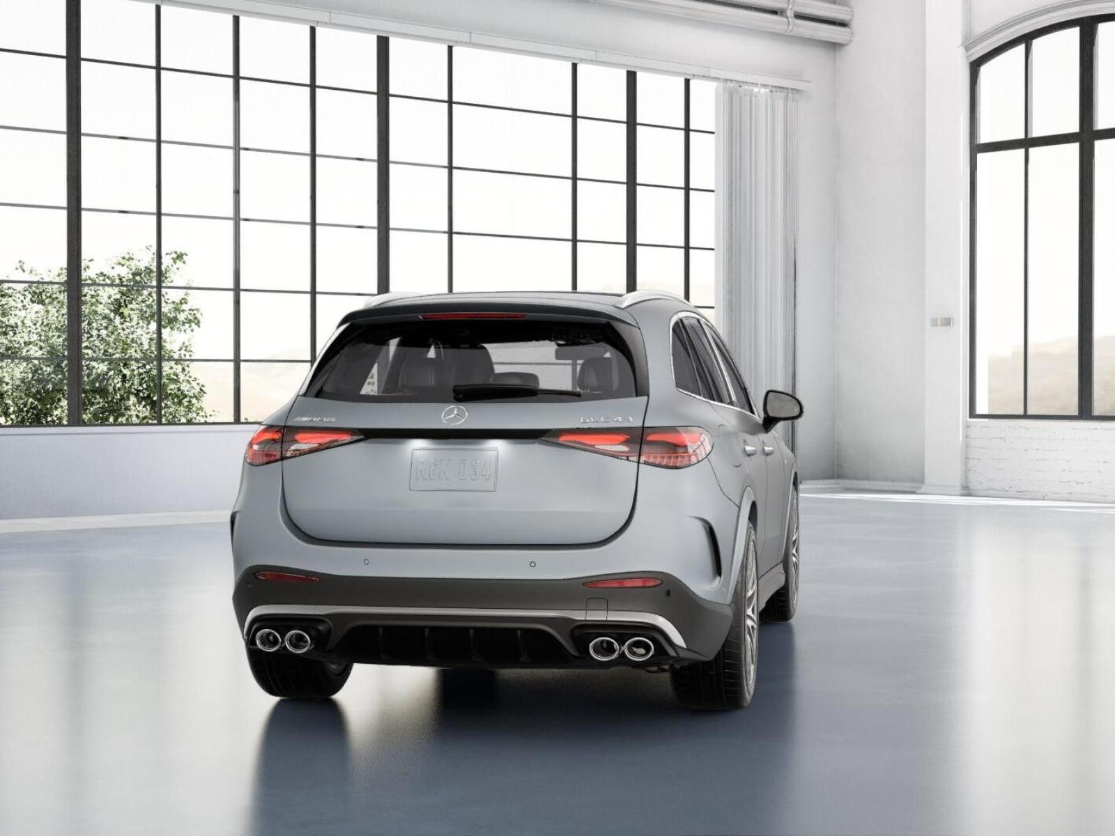 New 2026 MANUFAKTUR Cirrus Silver Magno Mercedes-Benz AMG® GLC 43 4MATIC SUV image 23