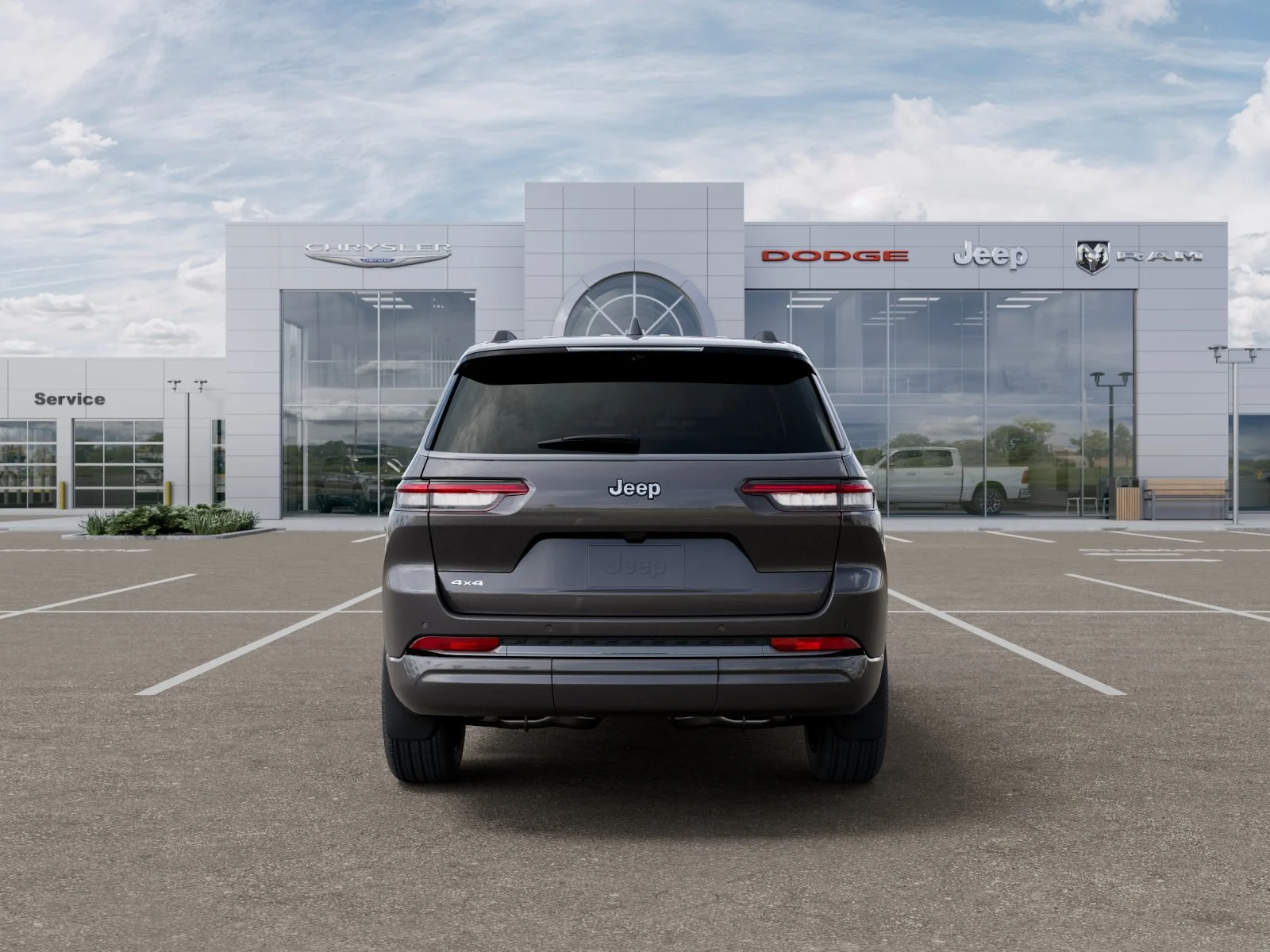 New 2026 Baltic Gray Metallic Clear-Coat Exterior Paint Jeep Limited Reserve image 35