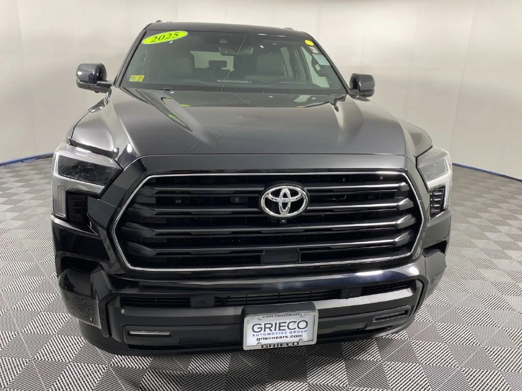 Used 2025 Midnight Black Metallic Toyota SR5 image 3