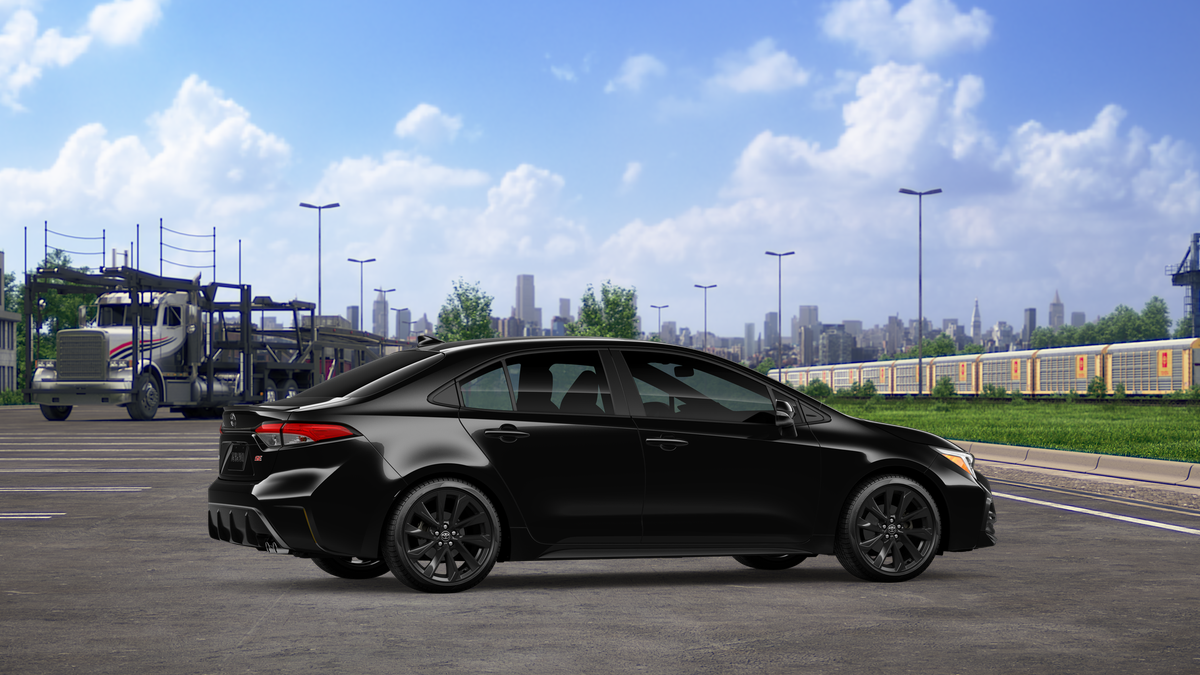 New 2026 Midnight Black Metallic Toyota SE image 11