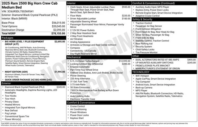 2025 RAM 2500 Big Horn - Photo 19