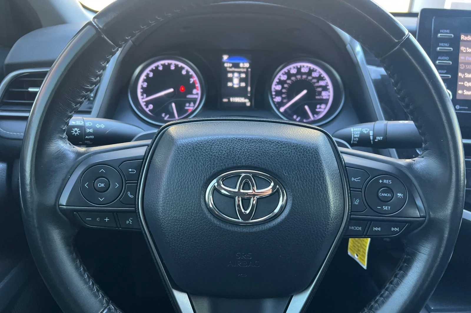 Used 2022 Midnight Black Metallic Toyota SE image 22