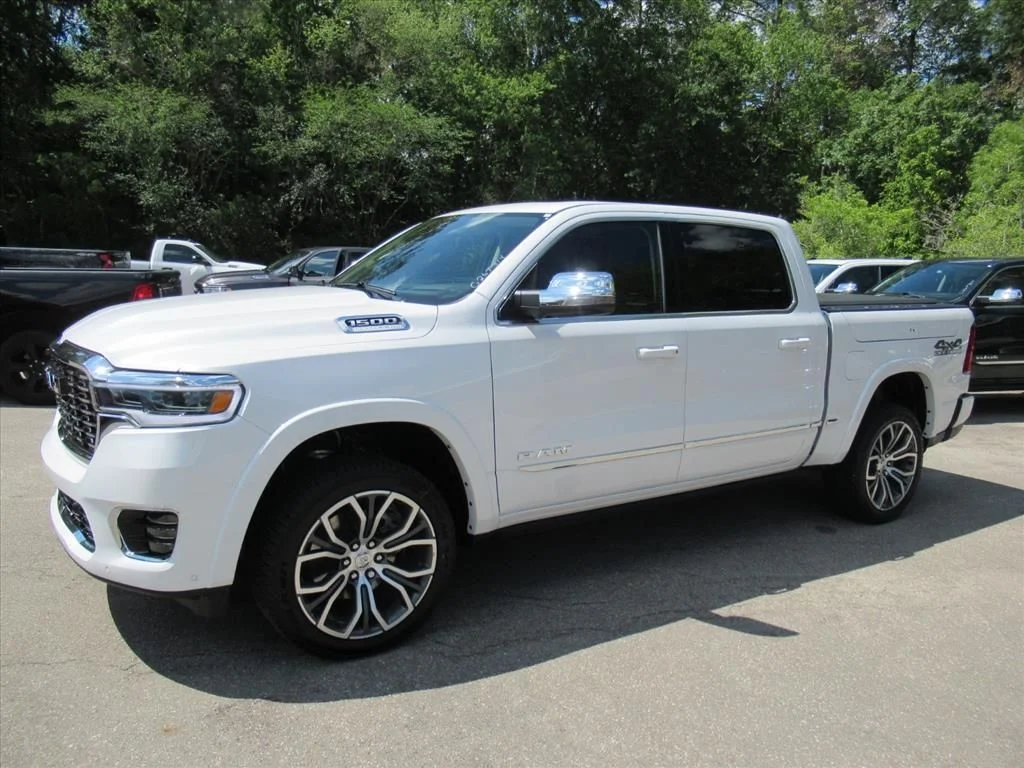 New 2026 Ivory White Tri-Coat Pearl-Coat Exterior Paint RAM Tungsten image 4
