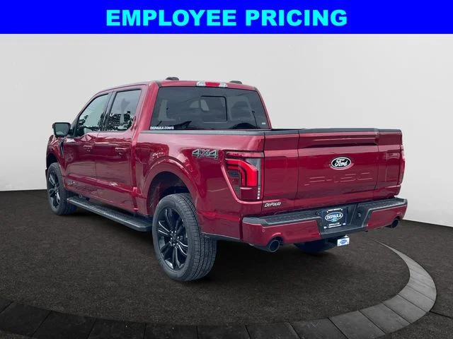 New 2026 Red Ford Lariat image 3