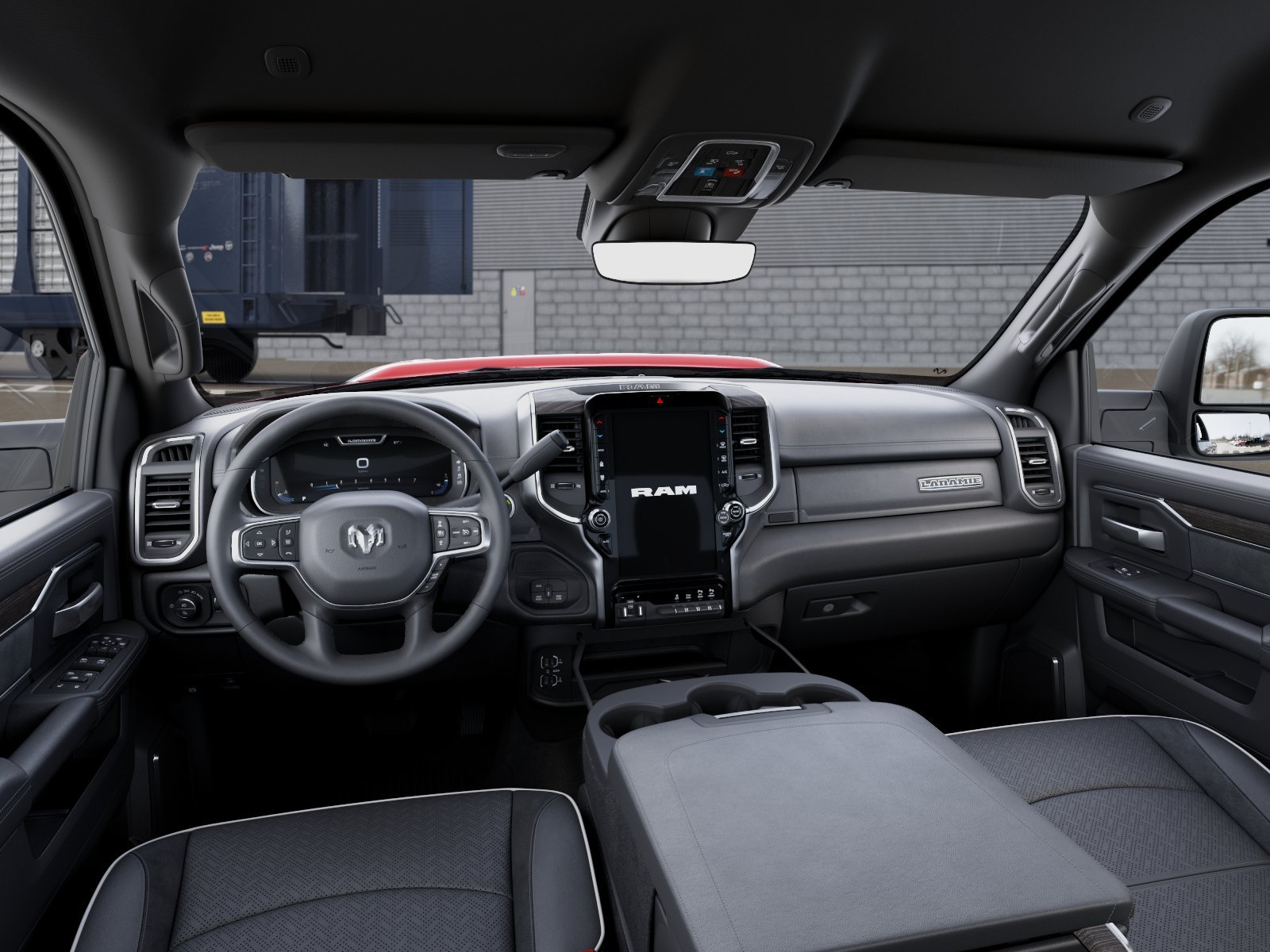 New 2026 Molten Red Pearl-Coat Exterior Paint RAM LARAMIE image 8
