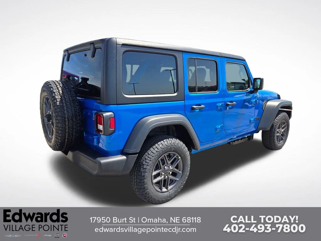 New 2026 Hydro Blue Pearl-Coat Exterior Paint Jeep Sport S image 3