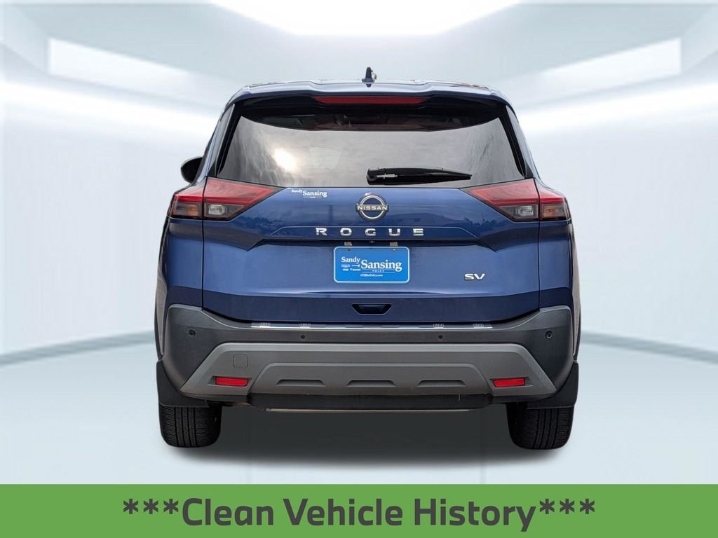 Used 2023 Caspian Blue Metallic Nissan SV image 5