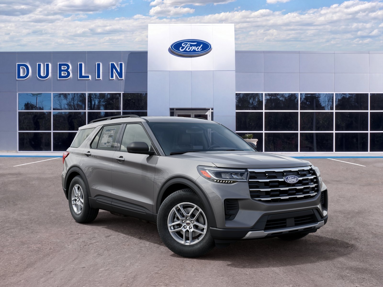 New 2027 Carbonized Gray Metallic Ford Active image 4
