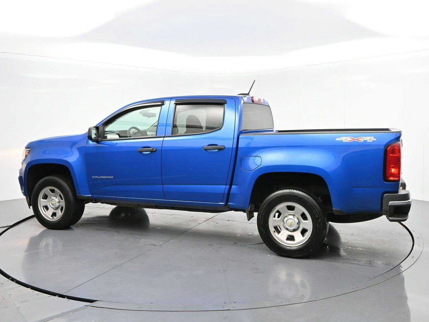 Used 2022 BRIGHT BLUE METALLIC Chevrolet 4WD Work Truck image 5