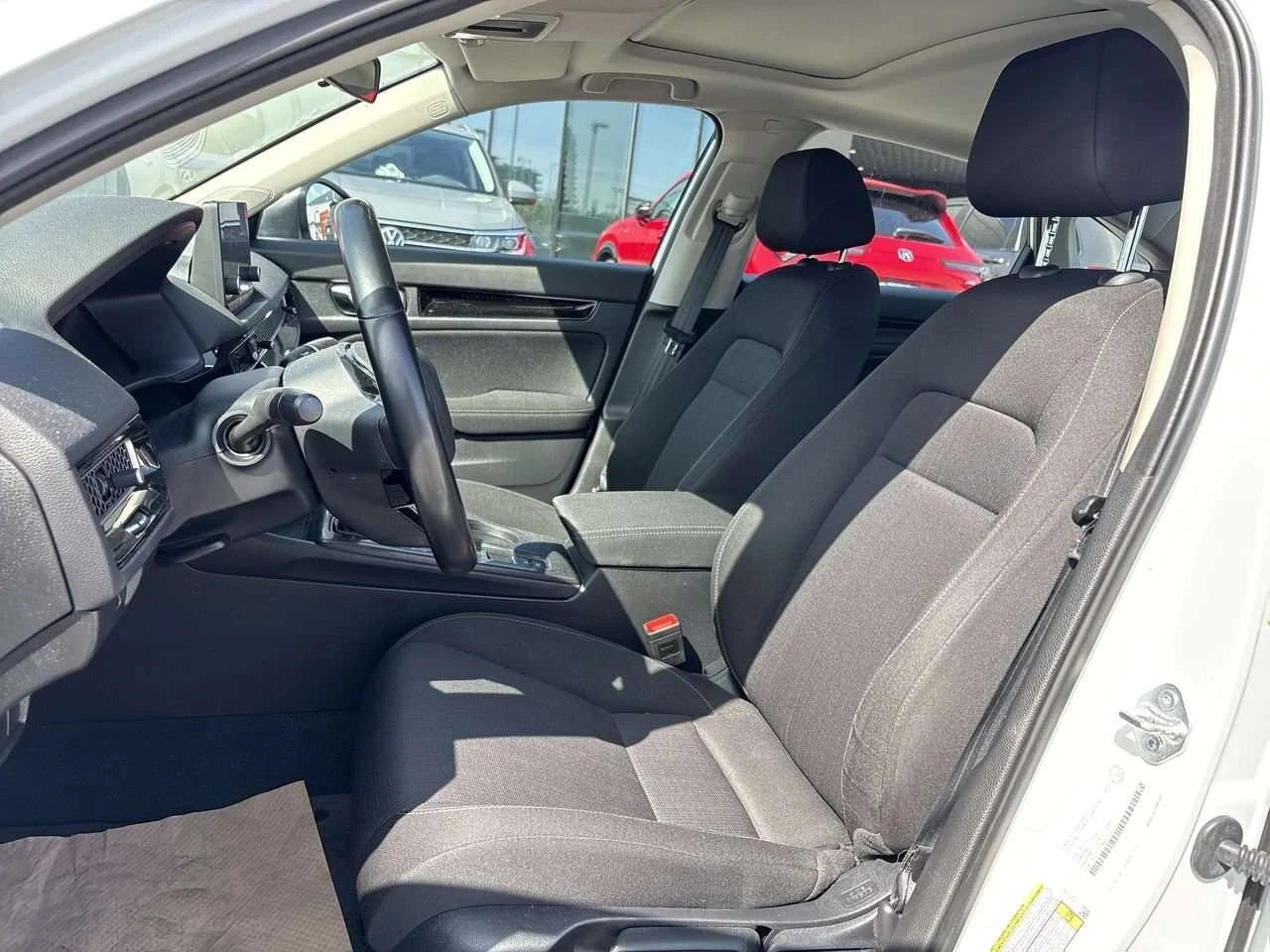 Used 2022 Platinum White Pearl Honda Sedan EX CVT Certified Pre-Owned   One Owner   Loc image 19