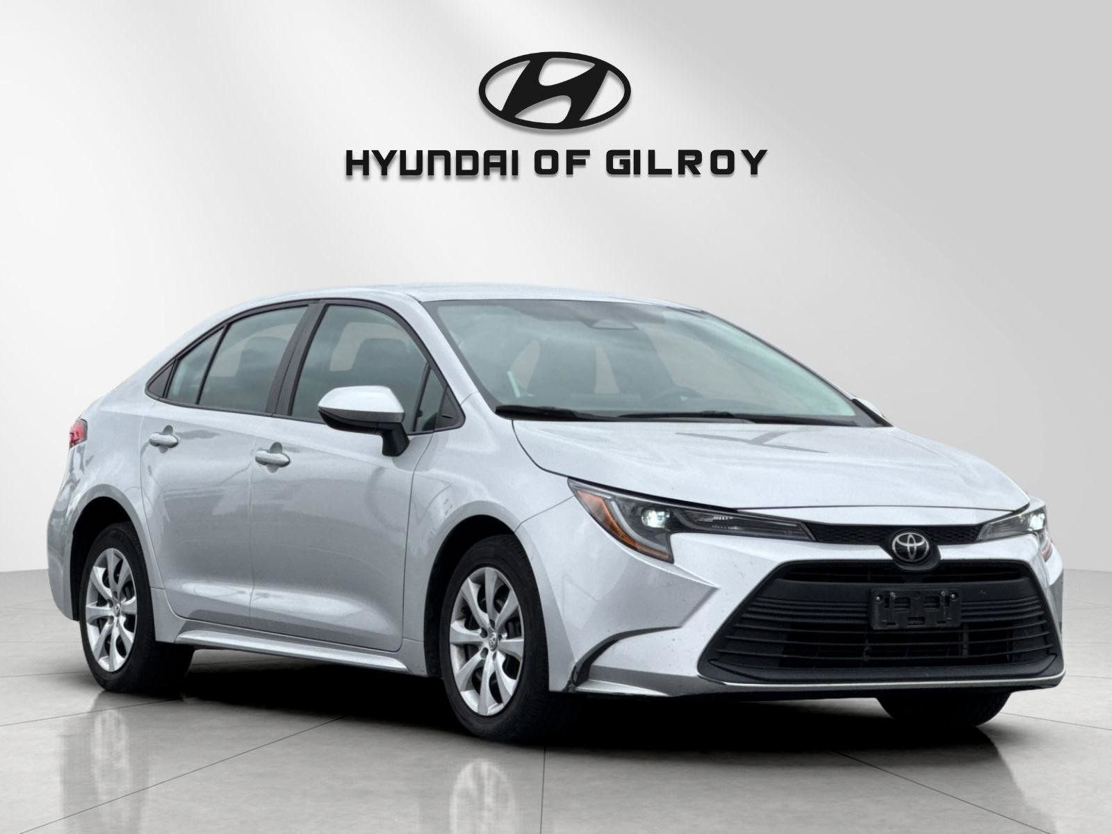 Used 2023 Silver Toyota LE image 7