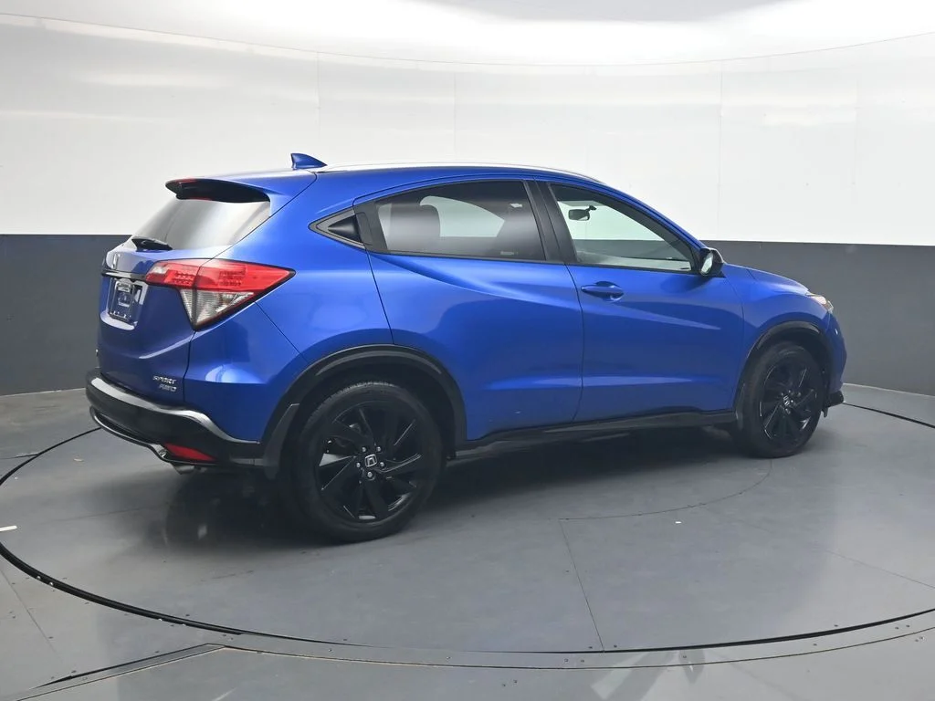 Certified Used 2021 Aegean Blue Metallic Honda Sport image 4