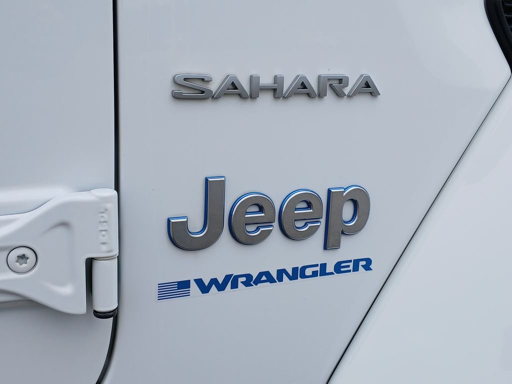 Used 2023 White Jeep Sahara 4xe image 33