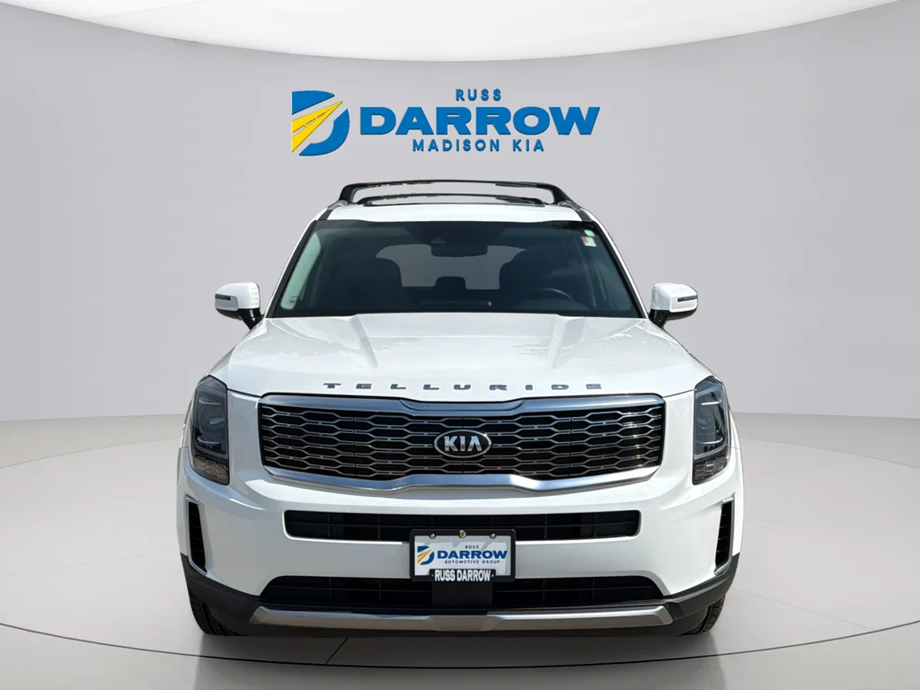 Used 2020 Snow White Pearl Kia EX image 8