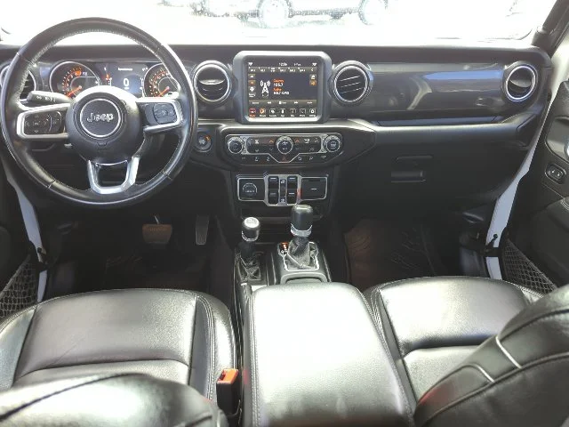 Used 2020 White Jeep Unlimited Sahara Altitude image 7