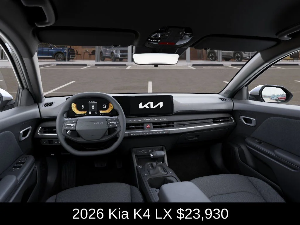 New 2026 Snow White Pearl Kia LX image 14