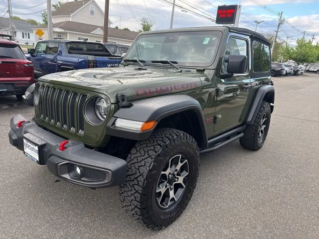 Used 2021 Green Jeep Rubicon image 2
