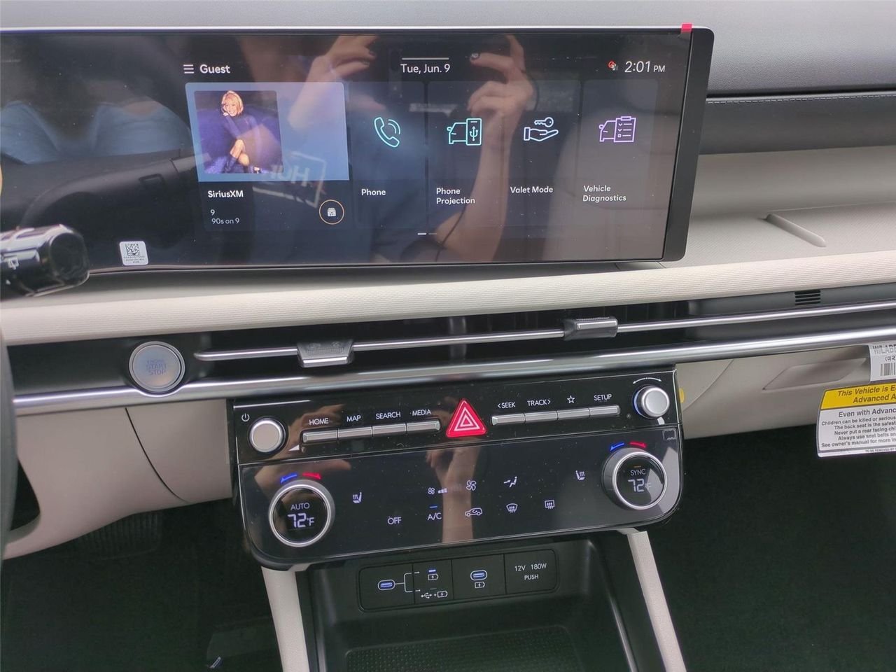 New 2026 Atlantis Blue Hyundai SEL Plus AWD image 23