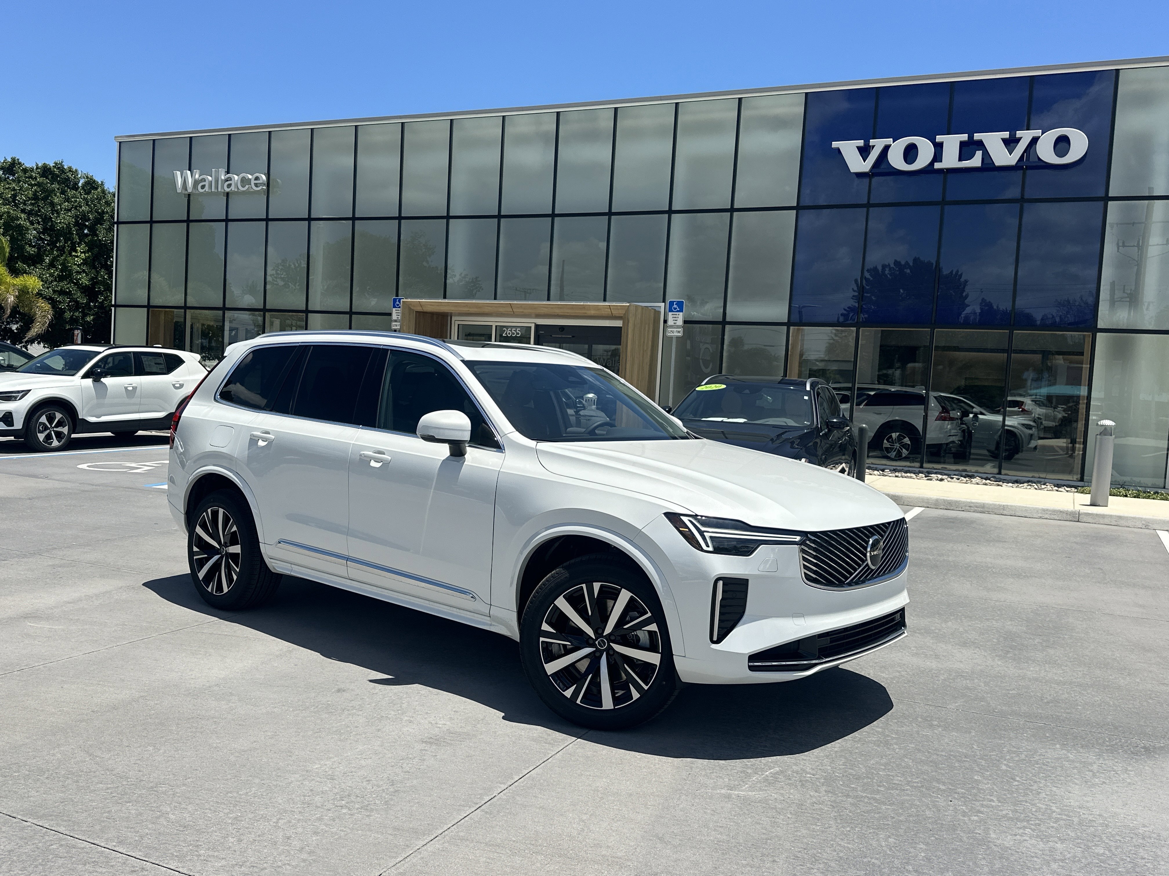 New 2026 Crystal White Volvo Core image 1