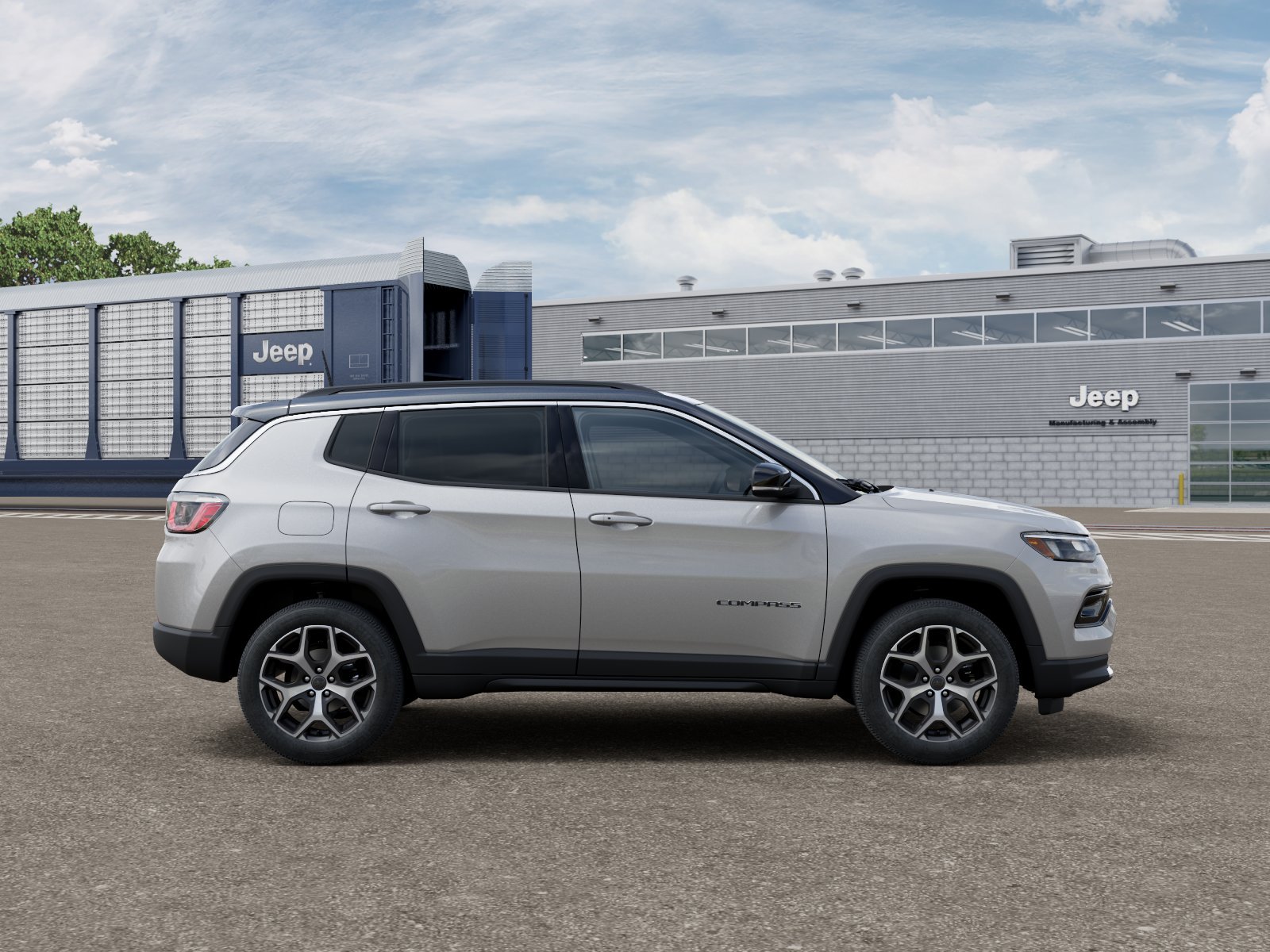 New 2026 Silver Zynith Metallic Clear-Coat Exterior Paint Jeep Limited image 47