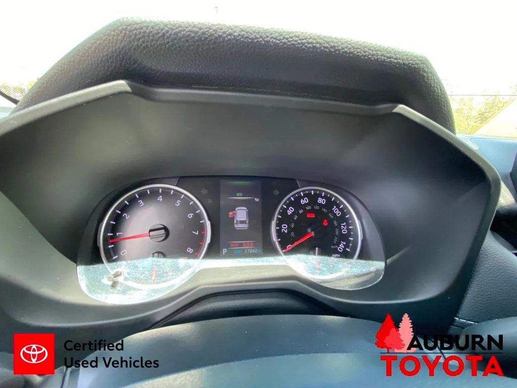 Certified Used 2022 Magnetic Gray Metallic Toyota LE image 36