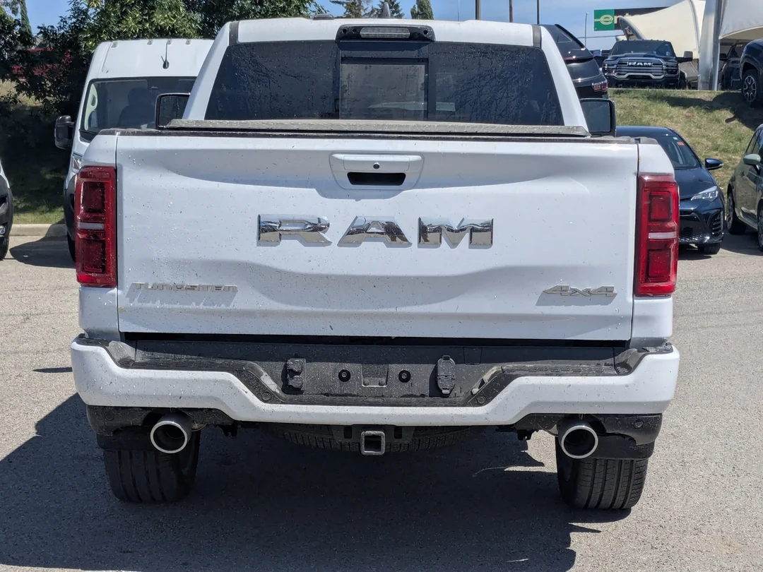 New 2026 White RAM Tungsten - - 3.0L Hurricane HO T-Turbo - Trailer Tow Group - E-Locker Rear Axle & More! image 7