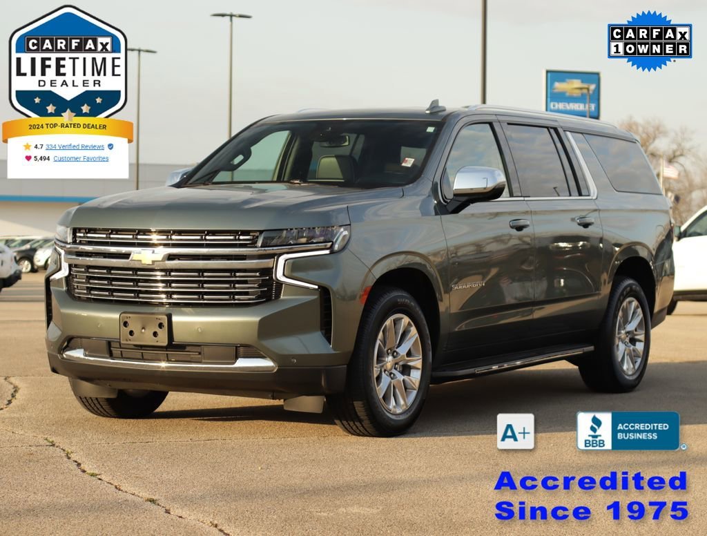 Used 2023 Silver Sage Metallic Chevrolet Premier image 3