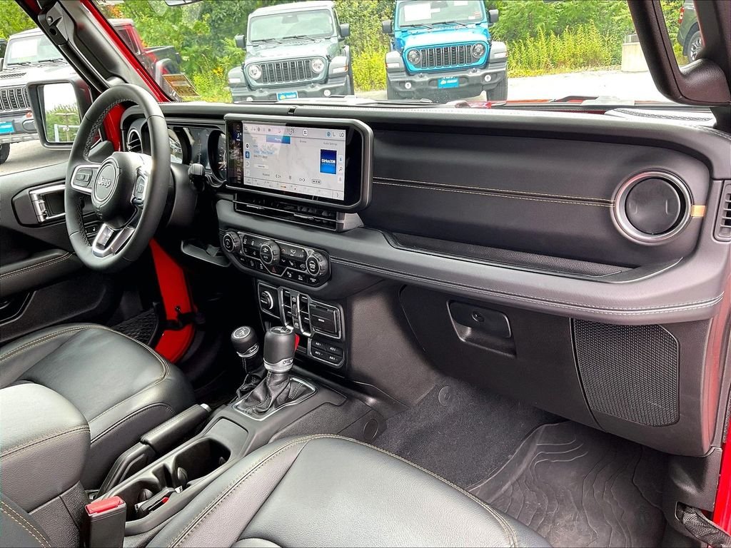 Used 2025 Firecracker Red Clearcoat Jeep Sahara image 13