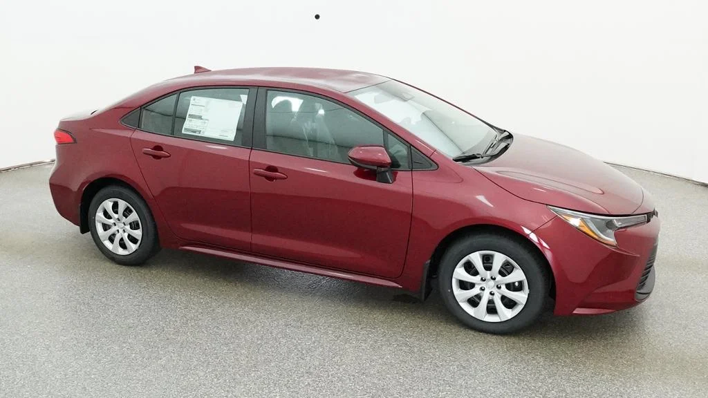 New 2026 Ruby Flare Pearl Toyota LE image 12