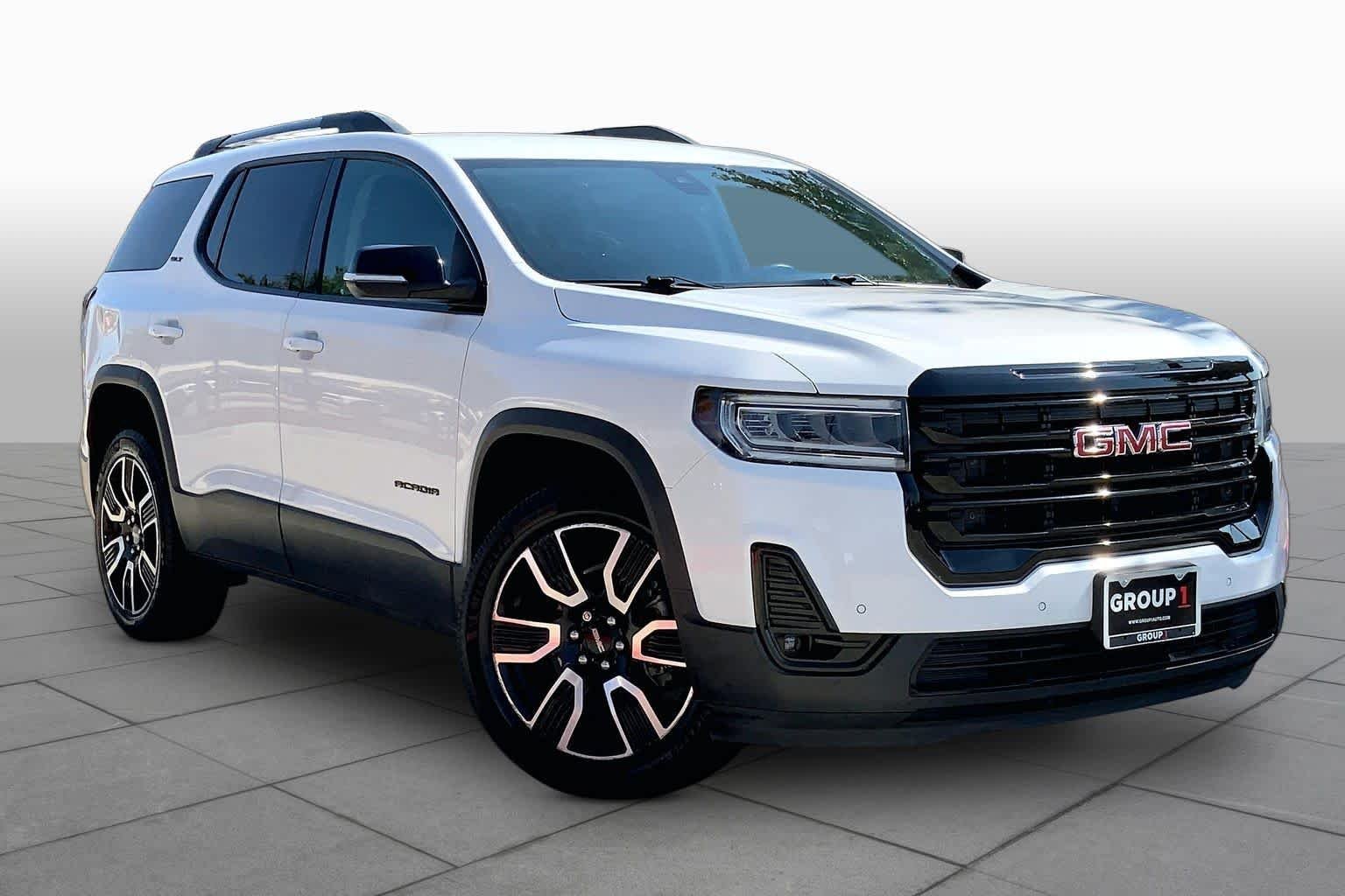 Used 2021 Summit White GMC SLT image 3