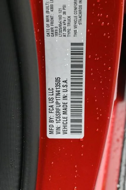 New 2026 Molten Red Pearl-Coat Exterior Paint RAM RHO image 34