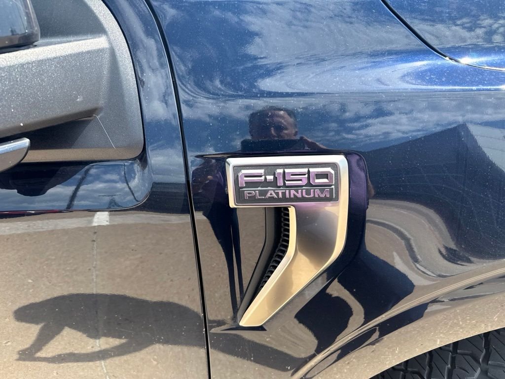 Used 2022 Blue Metallic Ford Platinum image 10