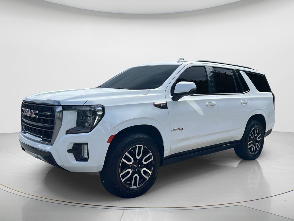 Used 2021 White GMC AT4 image 1