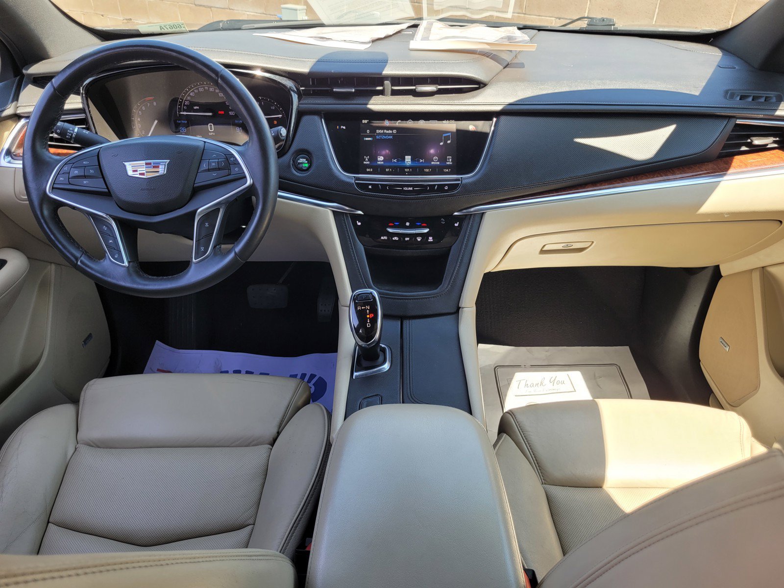 Used 2017 STELLAR BLACK METALLIC Cadillac Luxury FWD image 16