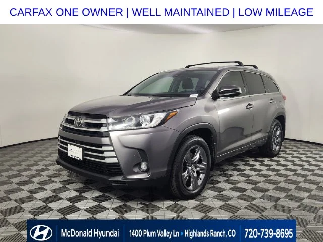 2019 Toyota Highlander Limited Platinum
