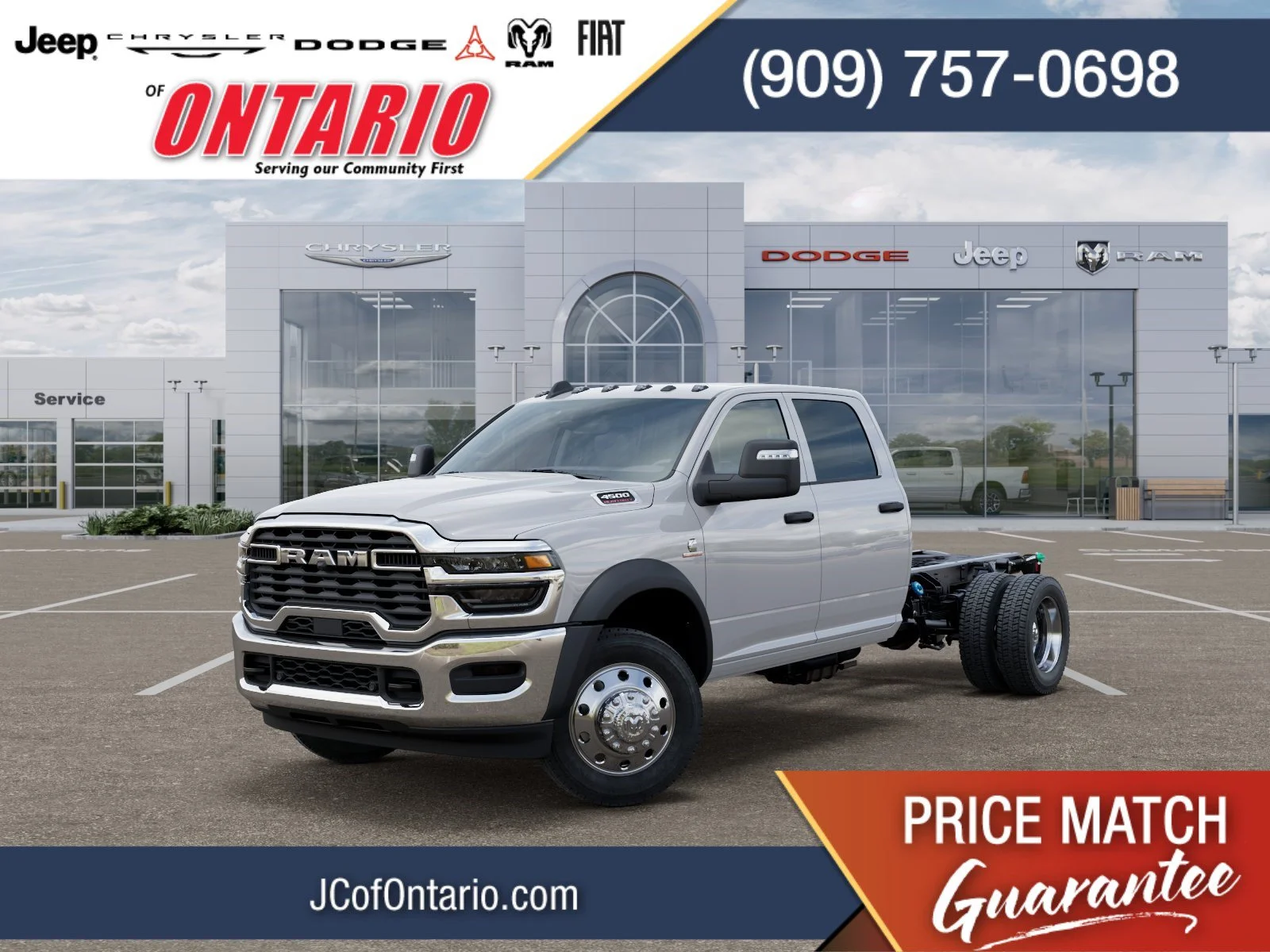 New 2026 Bright White Clearcoat RAM Tradesman image 1