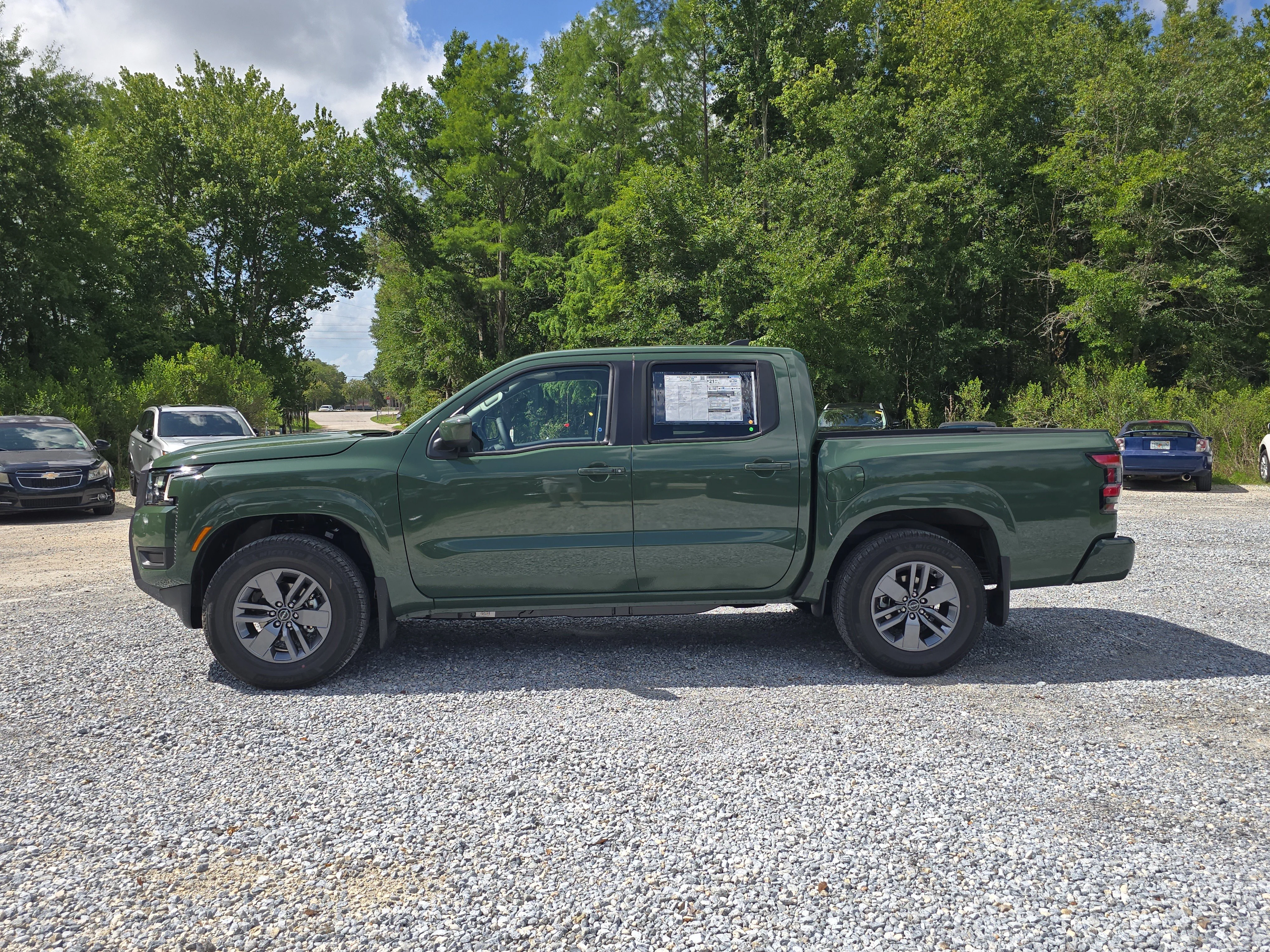 New 2026 Tactical Green Metallic Nissan Crew Cab SV image 5