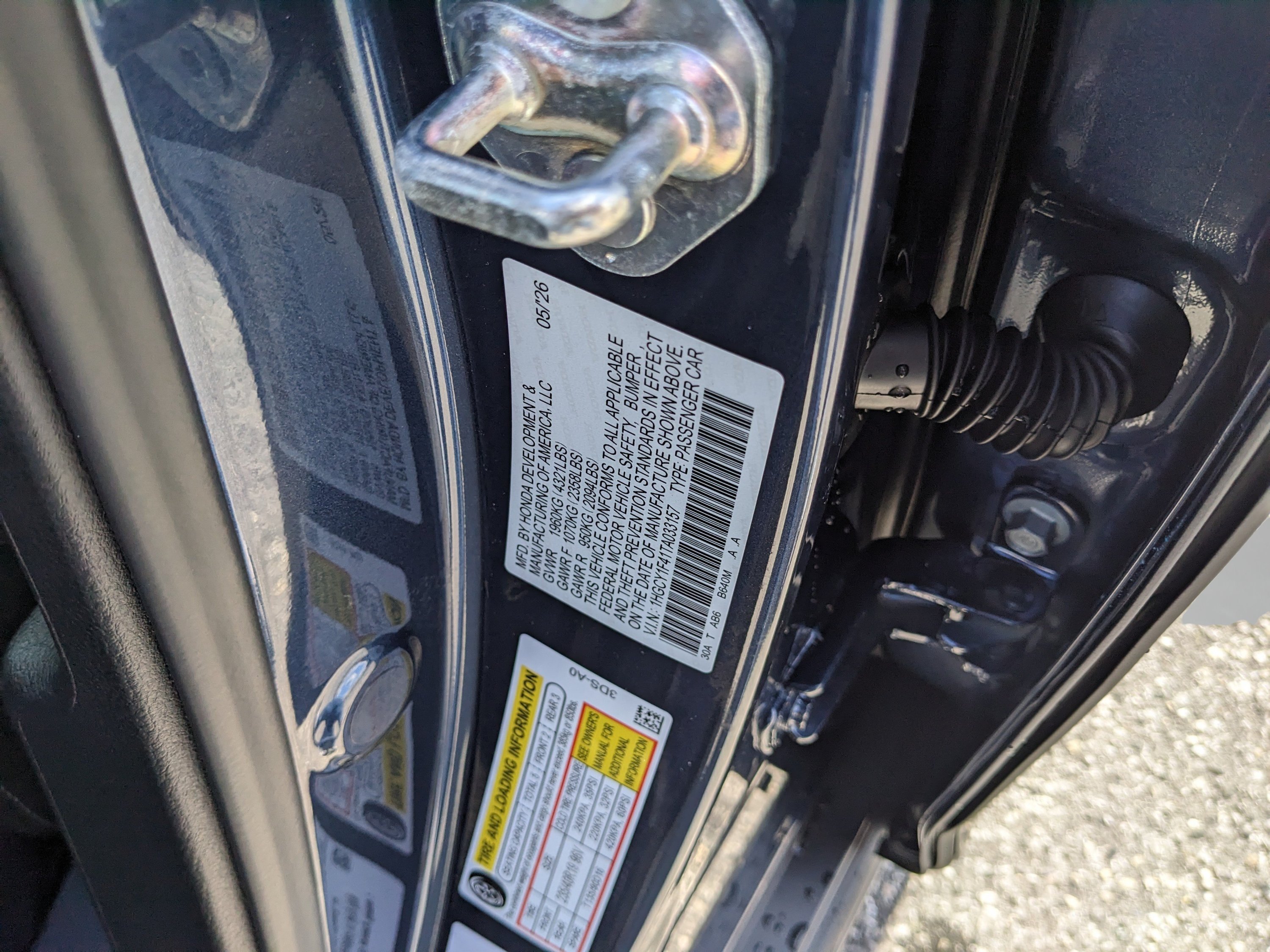 New 2026 Canyon River Blue Metallic Honda SE image 39