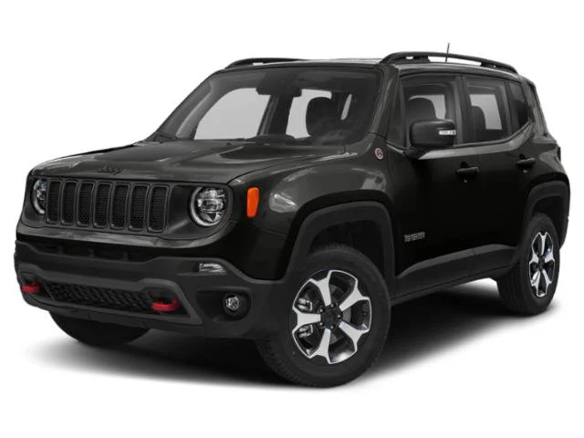 Used 2019 Black Clearcoat Jeep Trailhawk image 1