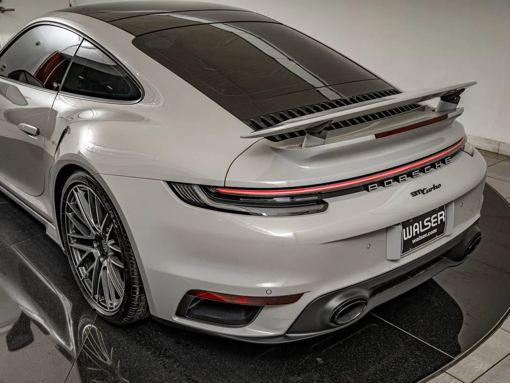 Certified Used 2023 Chalk Porsche Turbo image 26