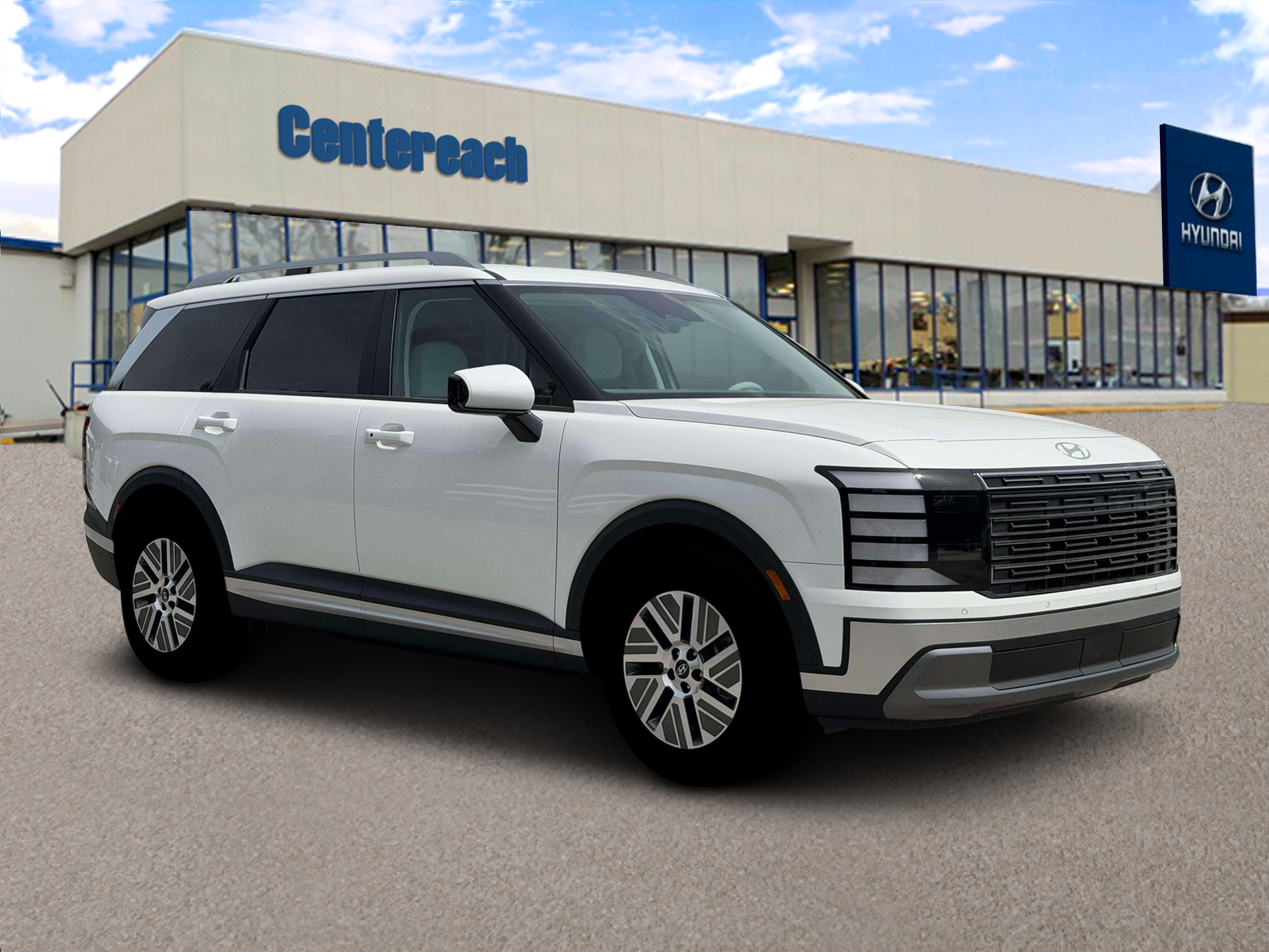 New 2026 Creamy White Pearl Hyundai SEL 8P image 10
