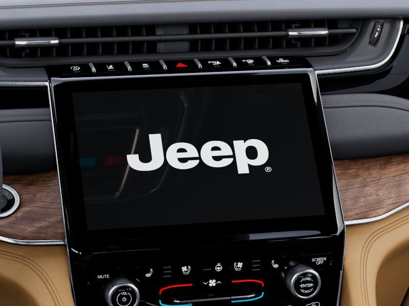 New 2025 Diamond Black Crystal Pearl-Coat Exterior Paint Jeep Summit Reserve image 48