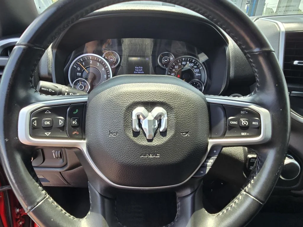 Used 2022 Flame Red Clearcoat Ram Big Horn image 12
