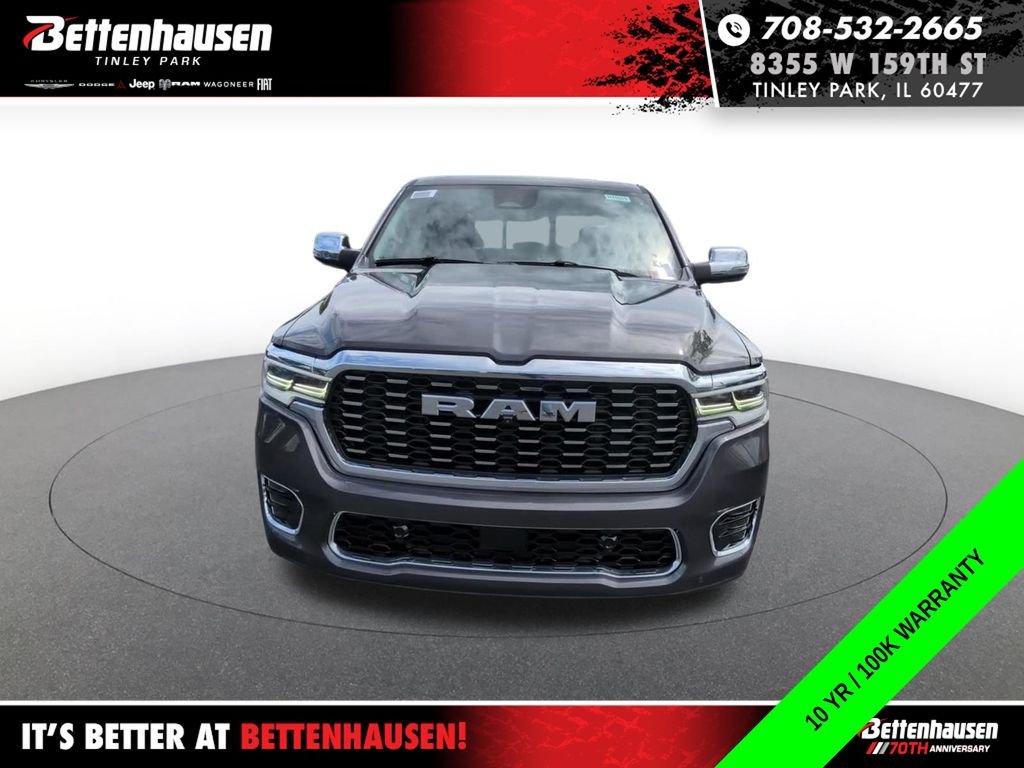 New 2026 Granite Crystal Metallic Clear-Coat Exterior Paint RAM Tungsten image 15