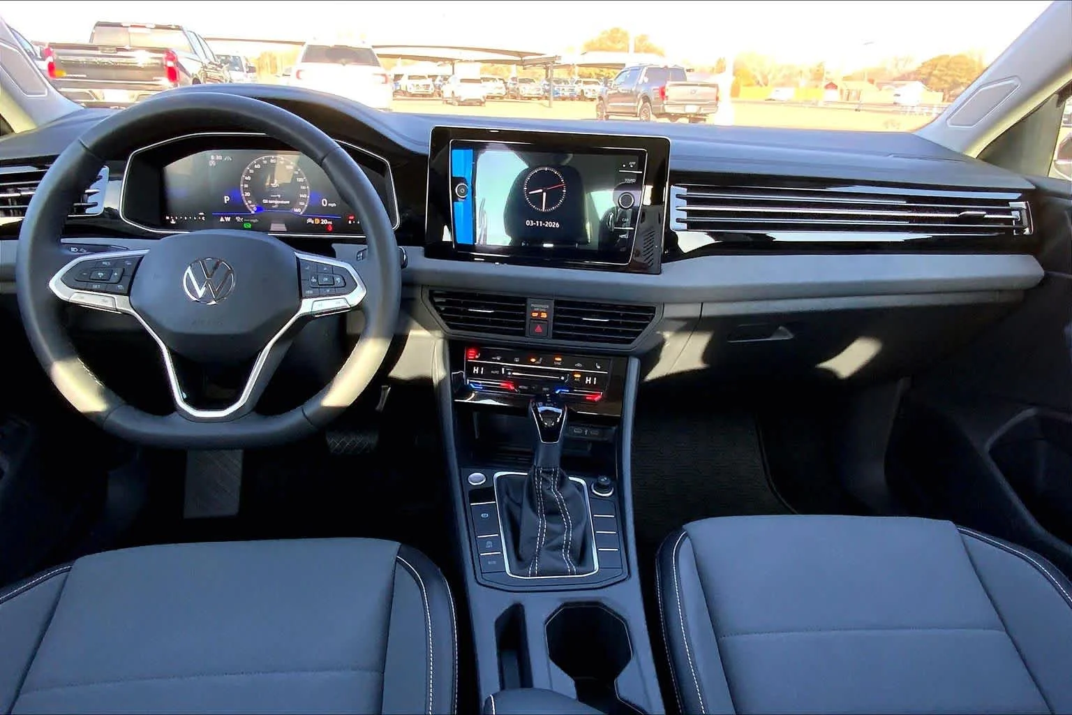 New 2026 Deep Black Pearl Volkswagen SE image 5