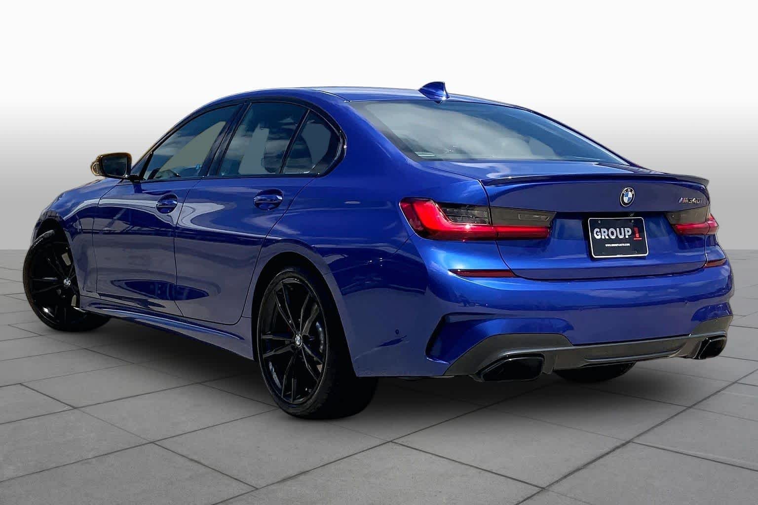 Used 2022 Portimao Blue Metallic BMW M340i image 11