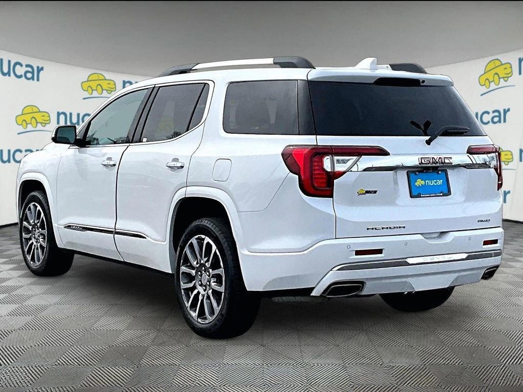 Used 2023 White Frost Tricoat GMC Denali image 4