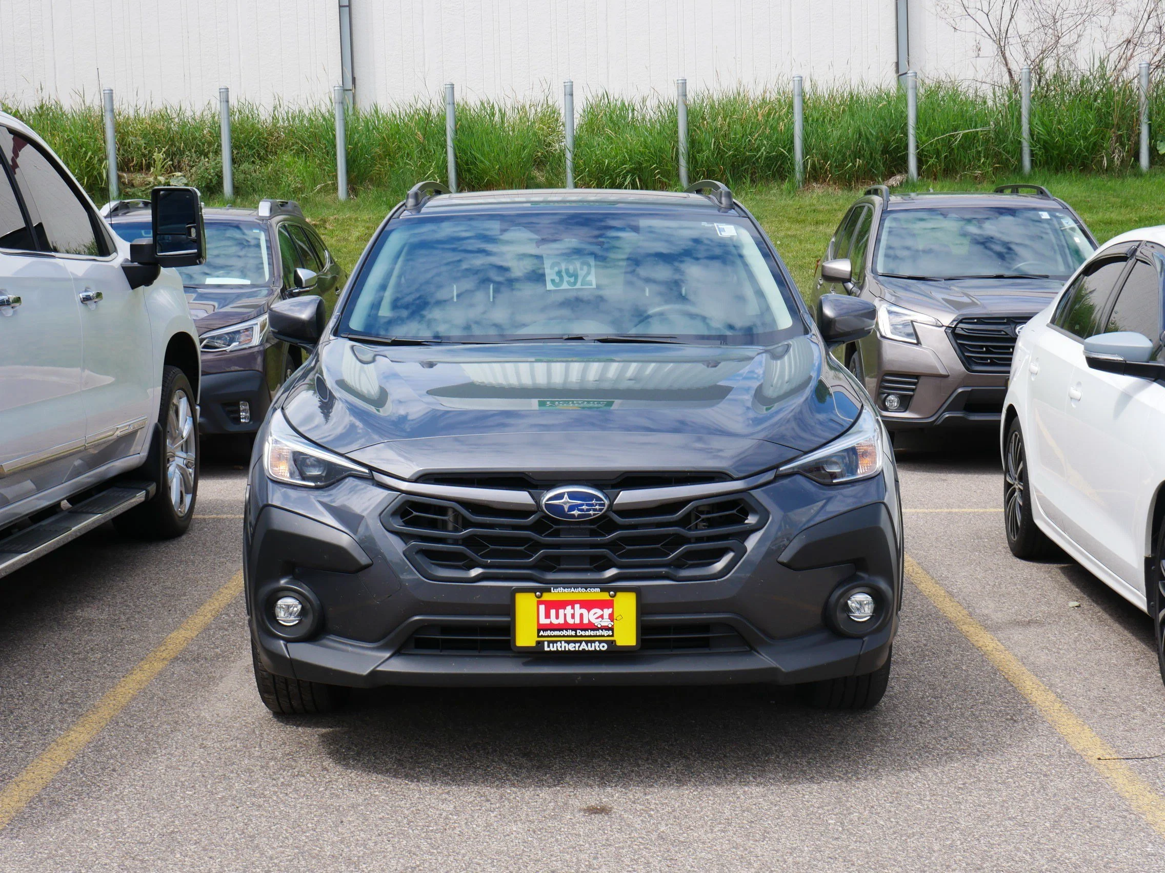 Used 2024 Magnetite Gray Metallic Subaru Premium image 2